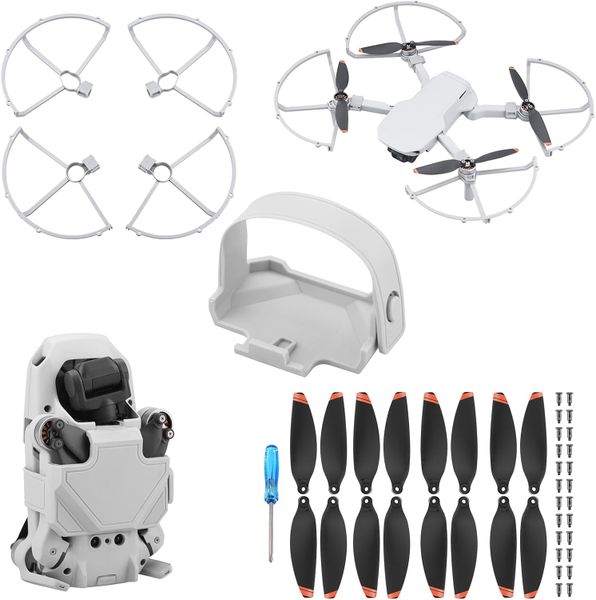 Propeller Guard+16PCS Blades+Holder for Mini 2/4K Drone