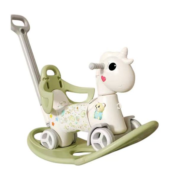 Dual-Use Multi-Functional Rocking Horse for 1-3 years old
