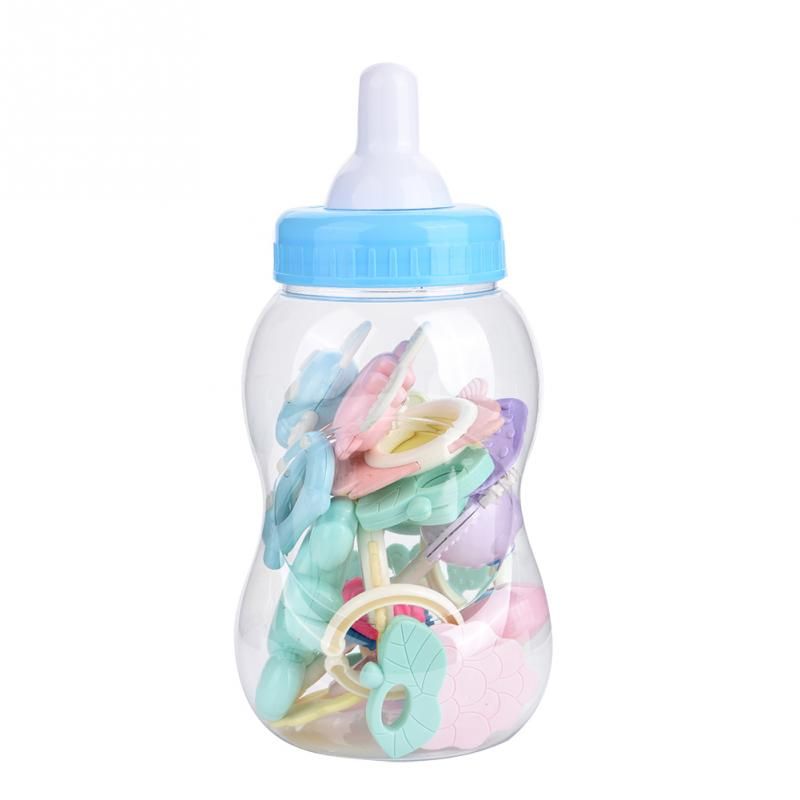 Large Baby Bottle with 10 Baby Toys Blue Shop Today. Get it