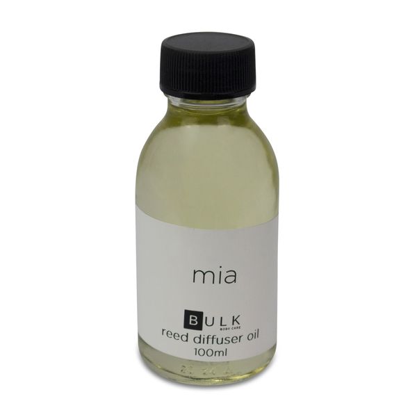 Bulk Body Care - Reed Diffuser Perfume Oil - "Mia" Scented - 100ml