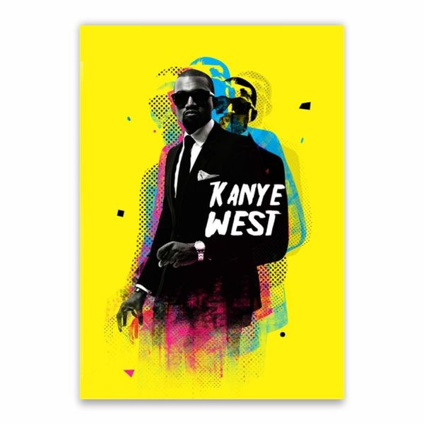Kanye West Yellow Poster - A1