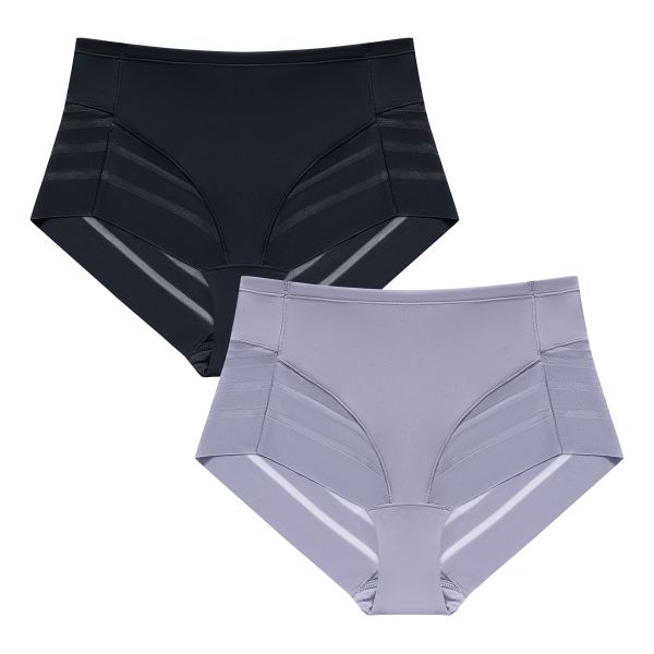 High-Quality Women's High-Waisted Briefs - Luxuriously Soft Fabric | 2-Pack