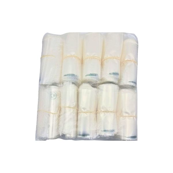 Biodegradable Resealable Bag 100x150mm Pack of 500