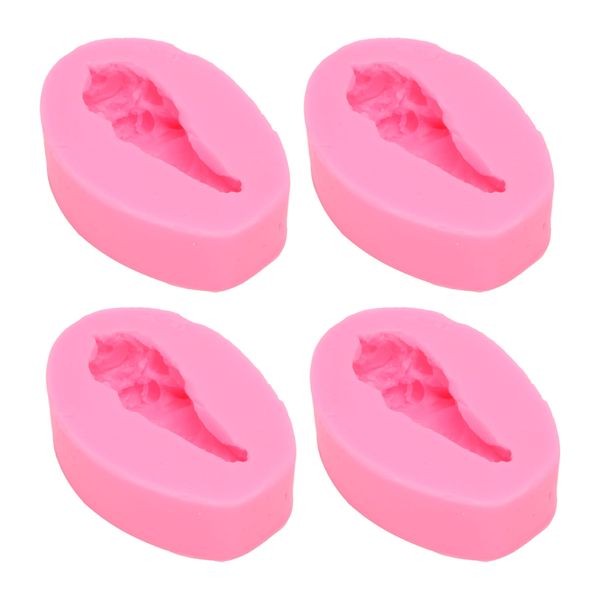 Drumstick Fondant Mold - 4 Pieces