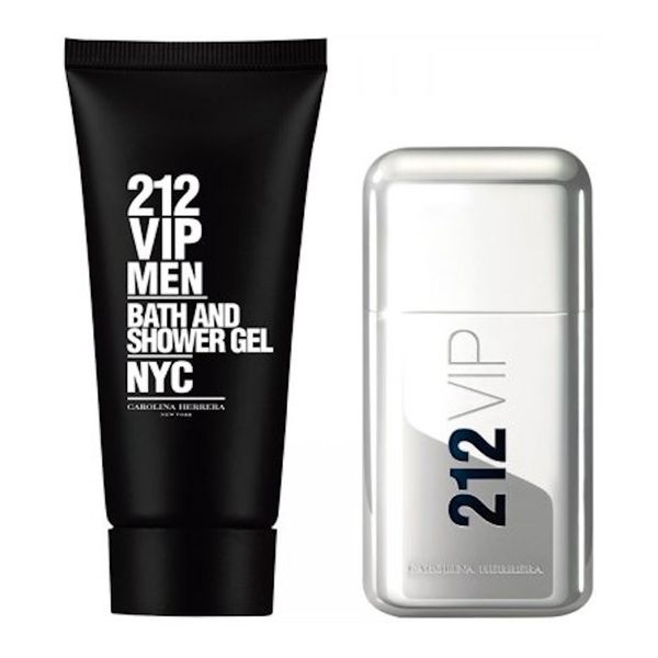 Carolina Herrera 212 Vip Men Mens Set EDT 50 ml + Bath &amp; Shower Gel 100 ml (Parallel Import)