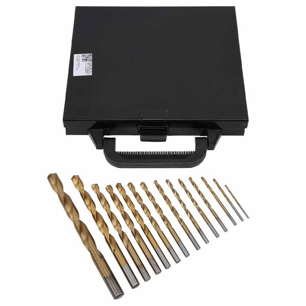 Twist Drill Bit Set 99pcs HSS Round Shank