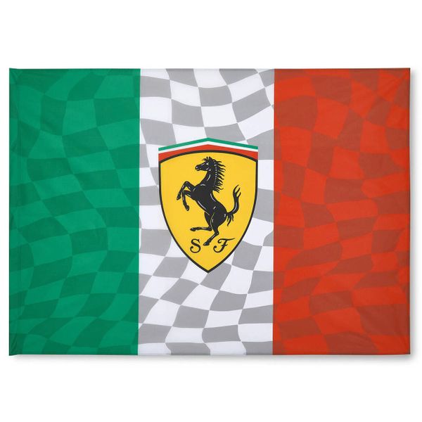 Scuderia Ferrari F1 Team Flag 2024