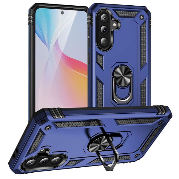 Shockproof Armor Stand Hard Phone Case Compatible With Samsung Galaxy A05s