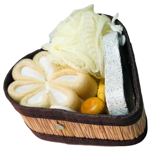 Body Scrub Bath Set Exfoliating Body Wash Combo - Pack of 4