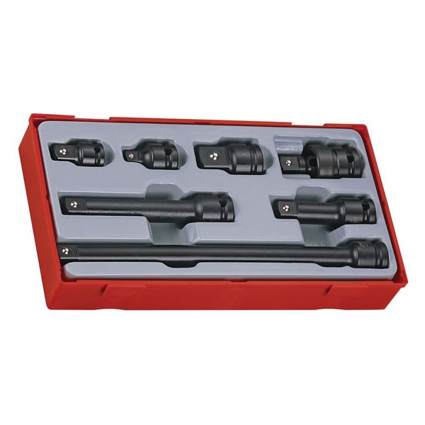 TengTools - 7Piece 1/2inch Drive Impact Accessories Set (ANSI) - TT9207A