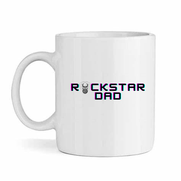 Rockstar Dad-Father's Day-Valentines-Birthday-Christmas Pack Mug