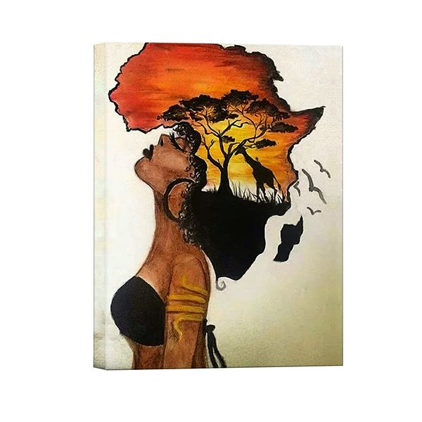 Black Cotton Canvas cm Home Decor Wall Art
