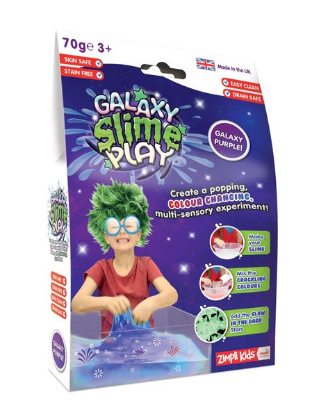 Zimplikids Galaxy Slime Play
