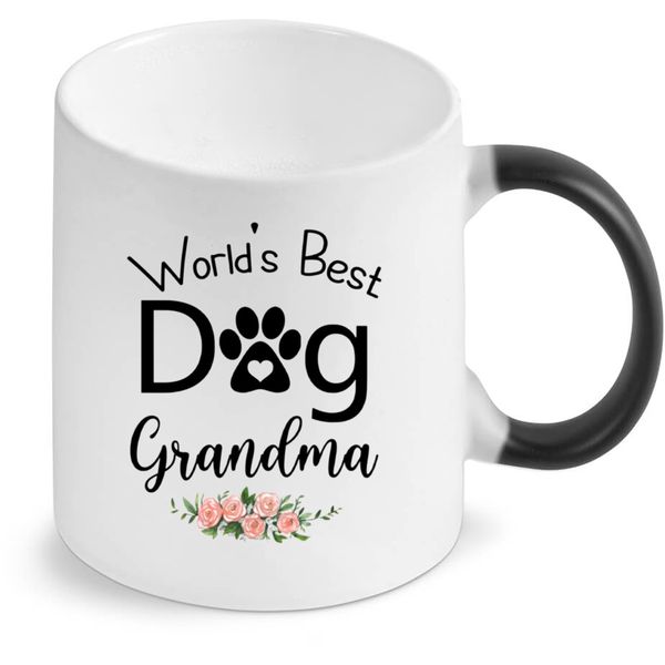 World's Best Dog Grandma Color Changing Mug