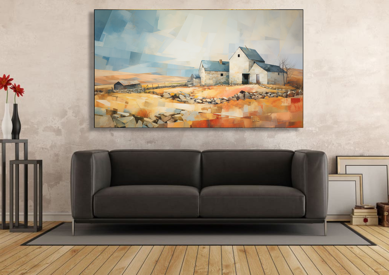 Canvas Wall Art - Rural Reverie - HC1228
