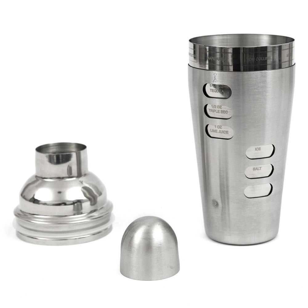 Cocktail Shaker Double Wall - Silver