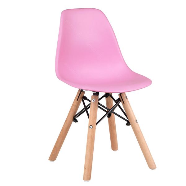 Kids Modern Wooden Leg Chair