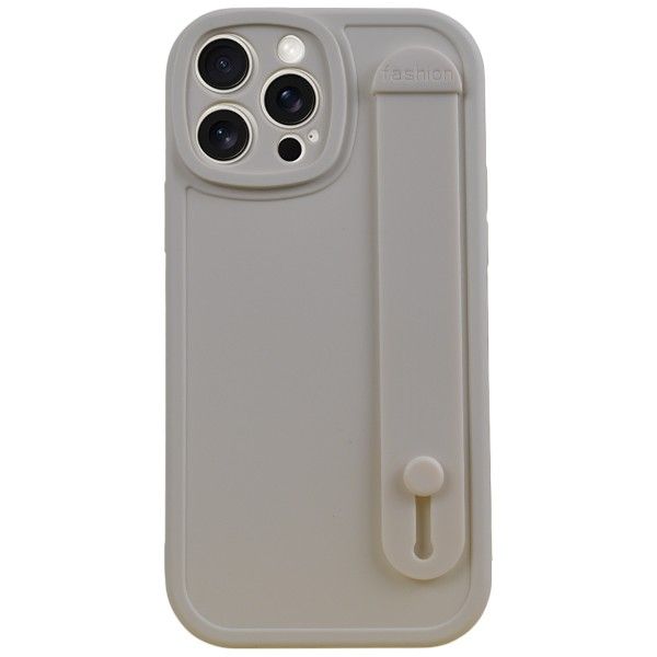 Silicone Strap Phone Cover - iPhone Compatible - iPhone 13 Pro Max - White