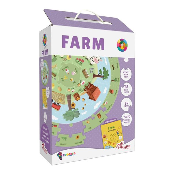 Popcorn - Farm - Circular Puzzle