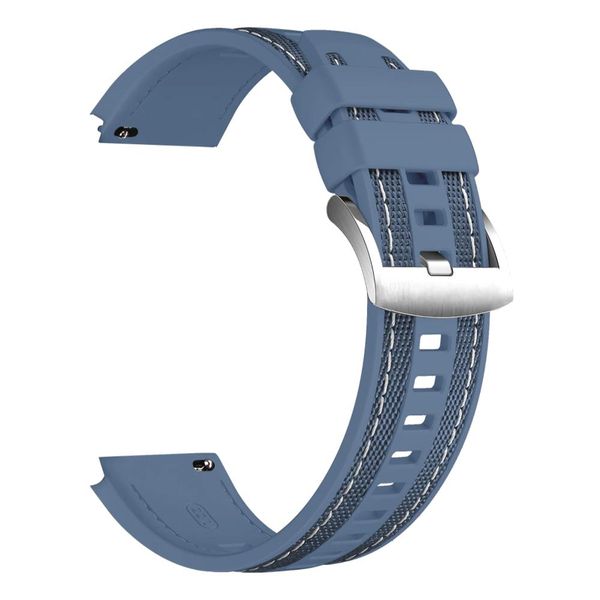 22mm Universal Nylon Silicone Band compatible with Huawei Watch GT 5/5 Pro