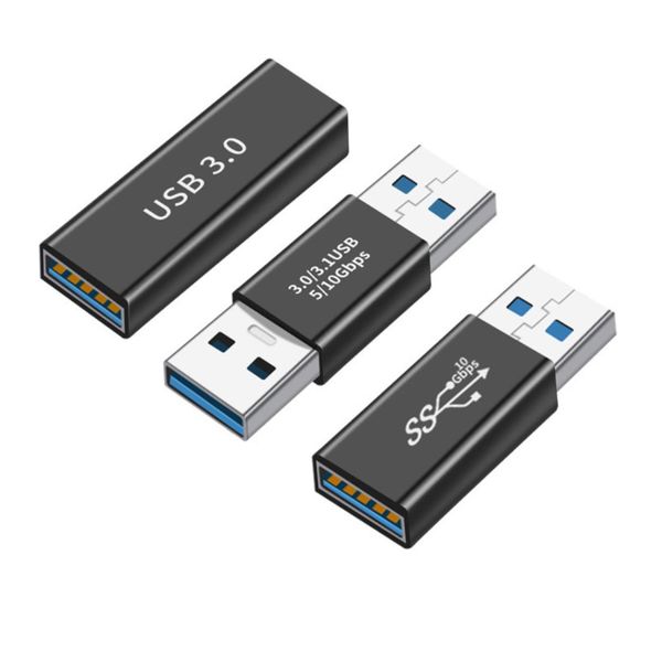 3PCS USB 3.0 Adapter kits USB 3.0 F-F, USB 3.0M-M, USB 3.0F-F