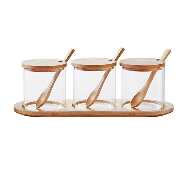 3 Piece Seasoning Containers