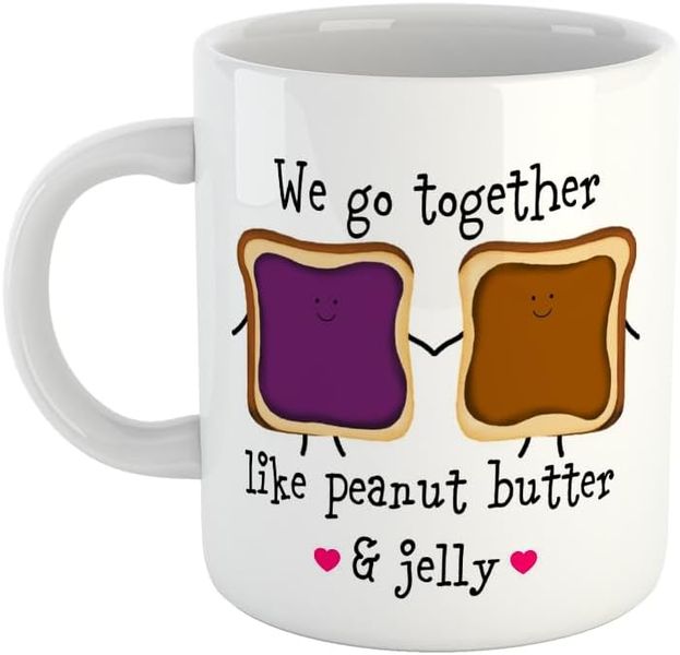 We go together- Father's day-Mother's day- Valentines-Charistmas Mug