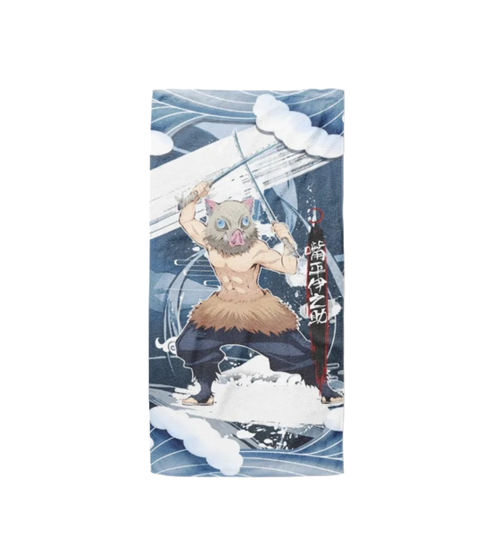 Demon Slayer Gym Towel Inosuke