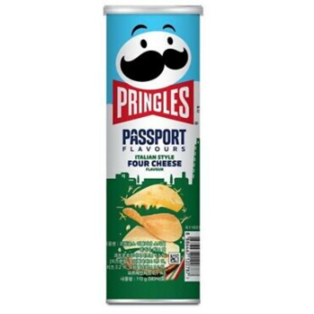 Pringles Passport Italian Four Cheeses 100g - 12 Pack | Buy Online in ...