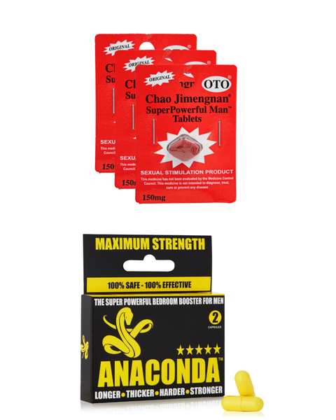 Anaconda - Bedroom Booster AND OTO Super Powerful Man Performance Enhancer
