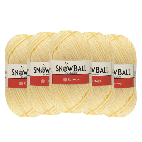 Kartopu - Snowball Pullskein DK (Pack of 5 x 100g)