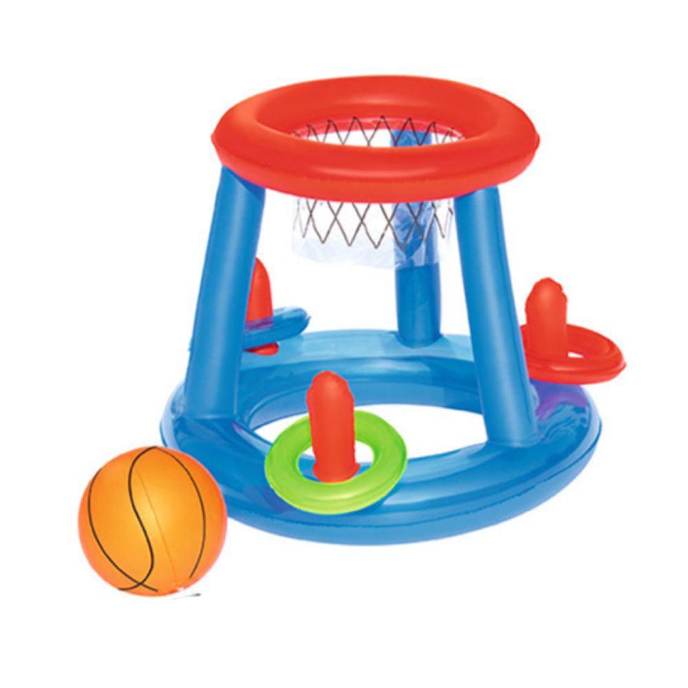 Garden Inflatable Pool Toy Basket Ball & Rings Shop Today. Get it