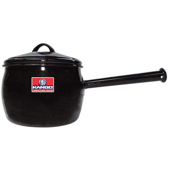 Kango Bellied Pot 1.7L - Black