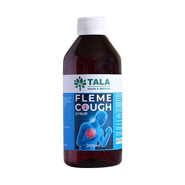 Mega range Tala Flemecough Syrup 200ml. 40 Days Plus Supply
