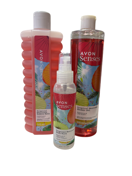 Avon Tropical Mexicana Fragrance Body Gift Set