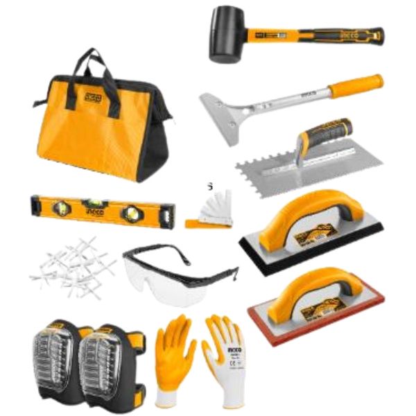 Ingco - 11 Piece Tiling Tools Set