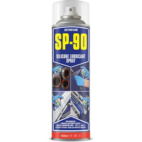 Action Can Silicone Lube Spray Sp-90 500Ml