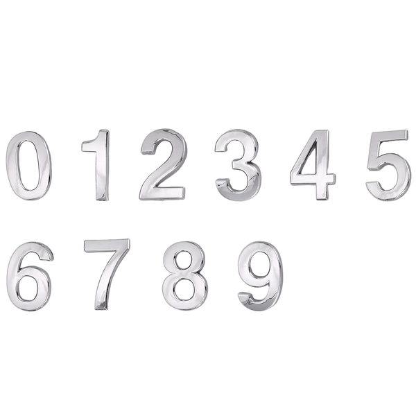 10 Pcs Self-Adhesive Numbers For Residence And Mailbox Signs 0 To 9