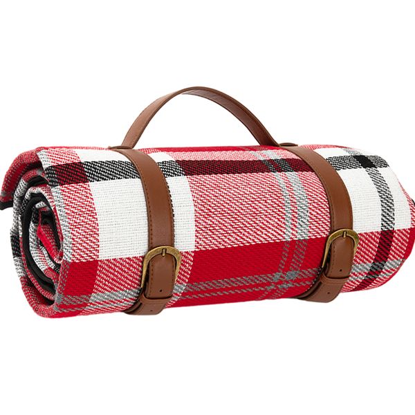 Picnic Blanket Large Foldable Outdoor Camping Picnic Beach Mat with Handle