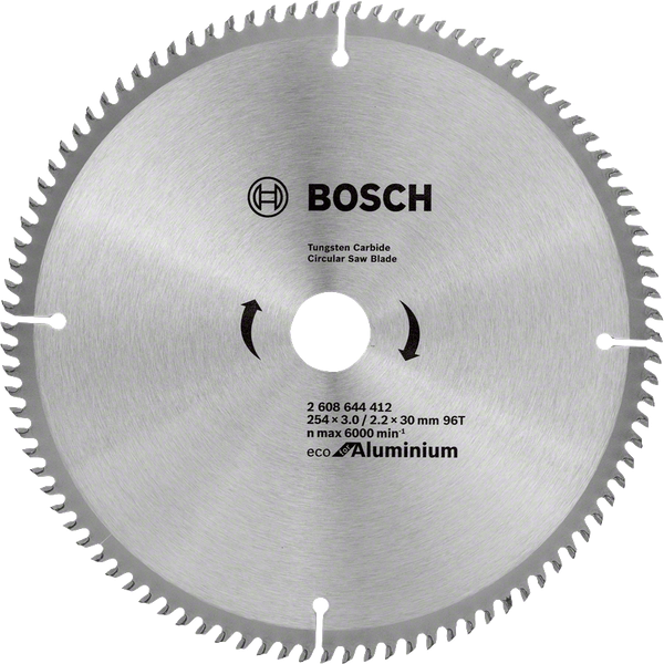 ECO line for Aluminum 254 x 30 x 3,0/2,2 mm, 96