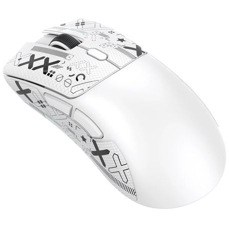 Gaming Mouse With Grip Tape Bluetooth 5.2 2.4G Wireless Wired 800-18000 DPI Image