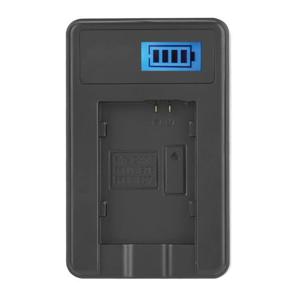 BP-808 Mini USB Charger with LCD
