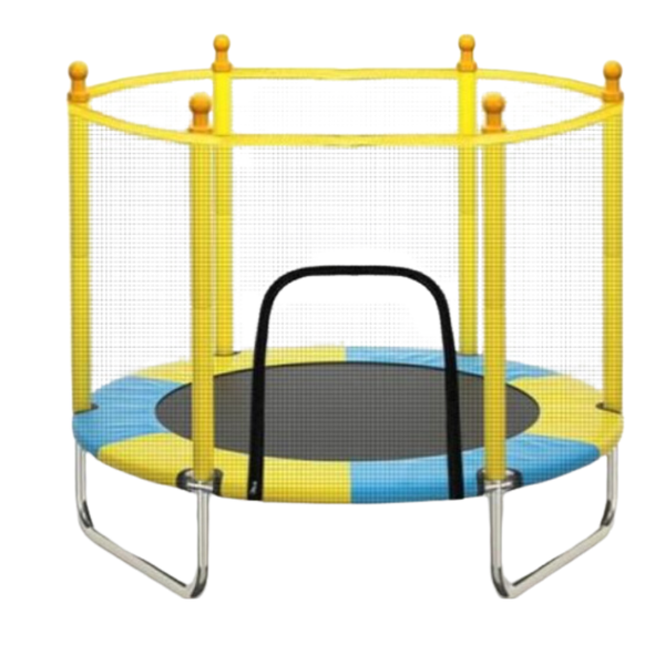 1.4m Kids Trampoline with Enclosure Net