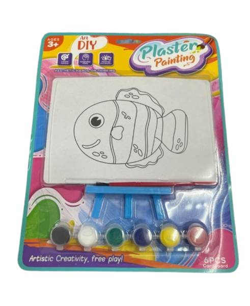 DIY Plaster Painting Kit - Fish Design