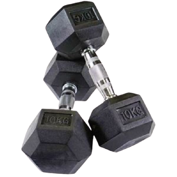 Veefit Premium Hex Dumbell Set - 10kg