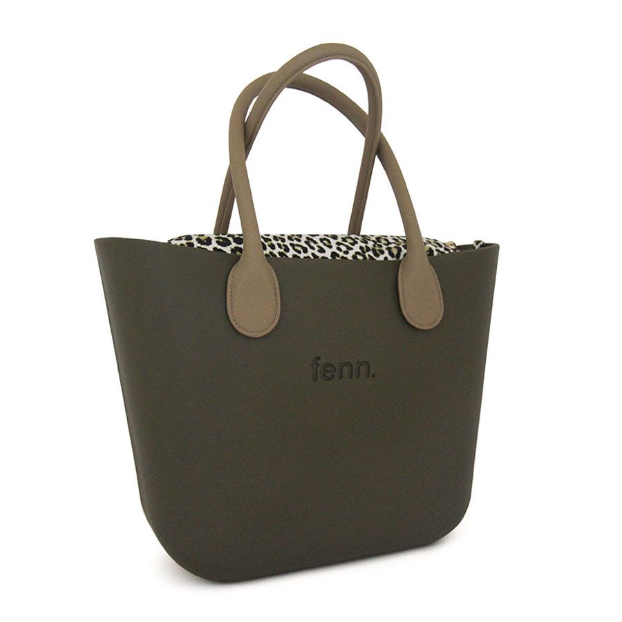 Fenn Original Collection Handbag P10 Inner Khaki H0 Handle Army 