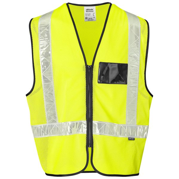 Altitude Airport Hi-Viz Reflective Full-Zip Vest