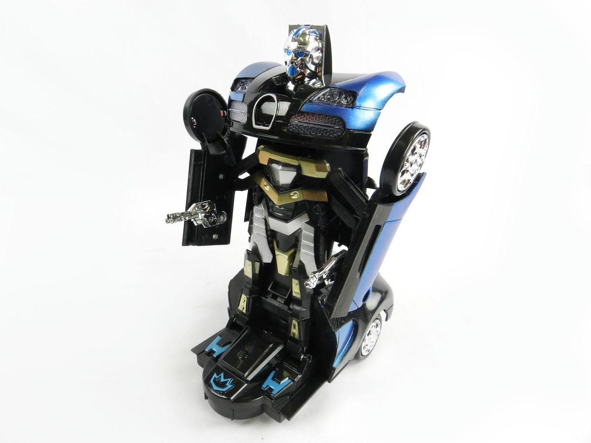 robot races car 2 in 1