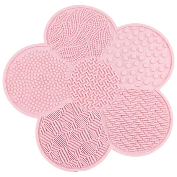 Silicone Makeup Brush Cleaning Scrub Pad