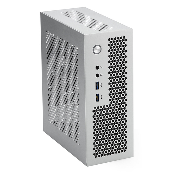 A09 HTPC Computer Case Mini ITX USB3.0 Computer Case Silver